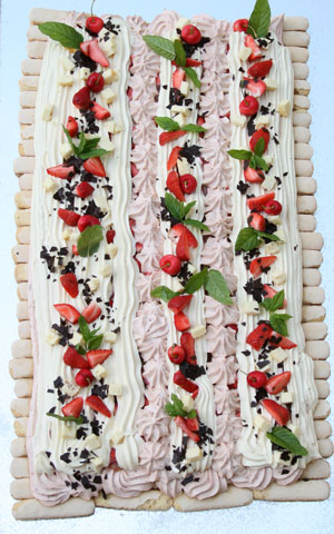 Erdbeer-Mandel-Tiramisu Erdbeer-Mandel-Tiramisu