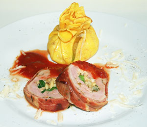 Schweinefilet Florenzer Art Schweinefilet Florenzer Art