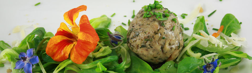 Kartoffel-Kräuter-Knödel selbst zubereitet Selbst zubereitete Knödel